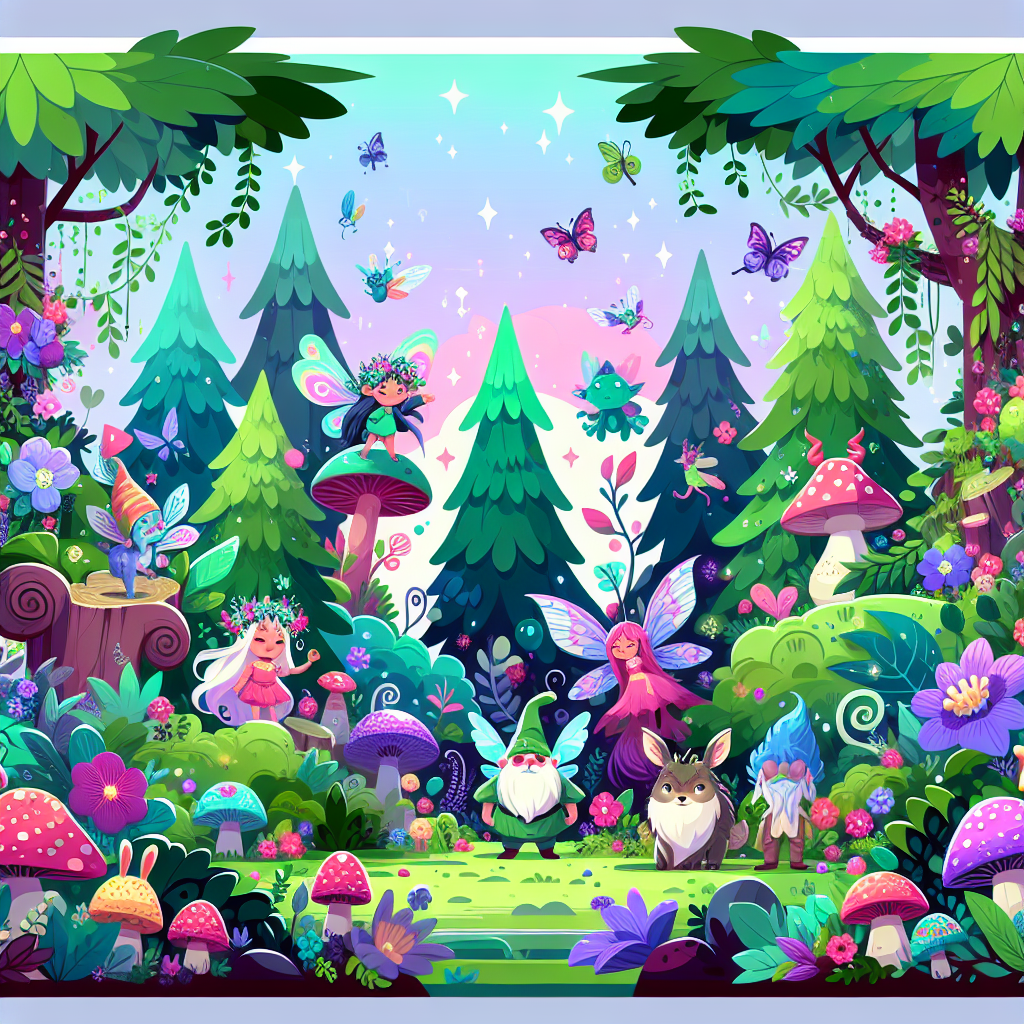 Mystic Enchanted Forest Painting Diamond Kit