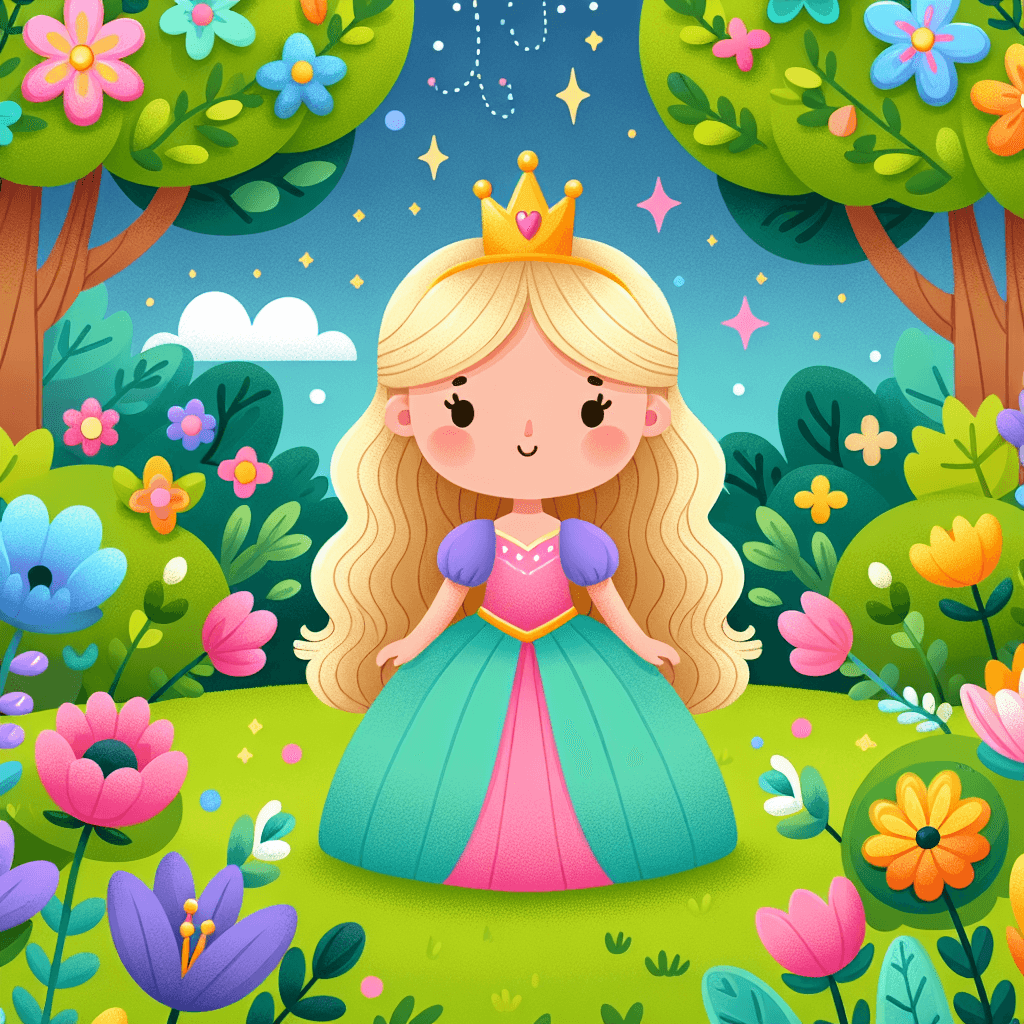Fairytale Princess Land Diamond Painting