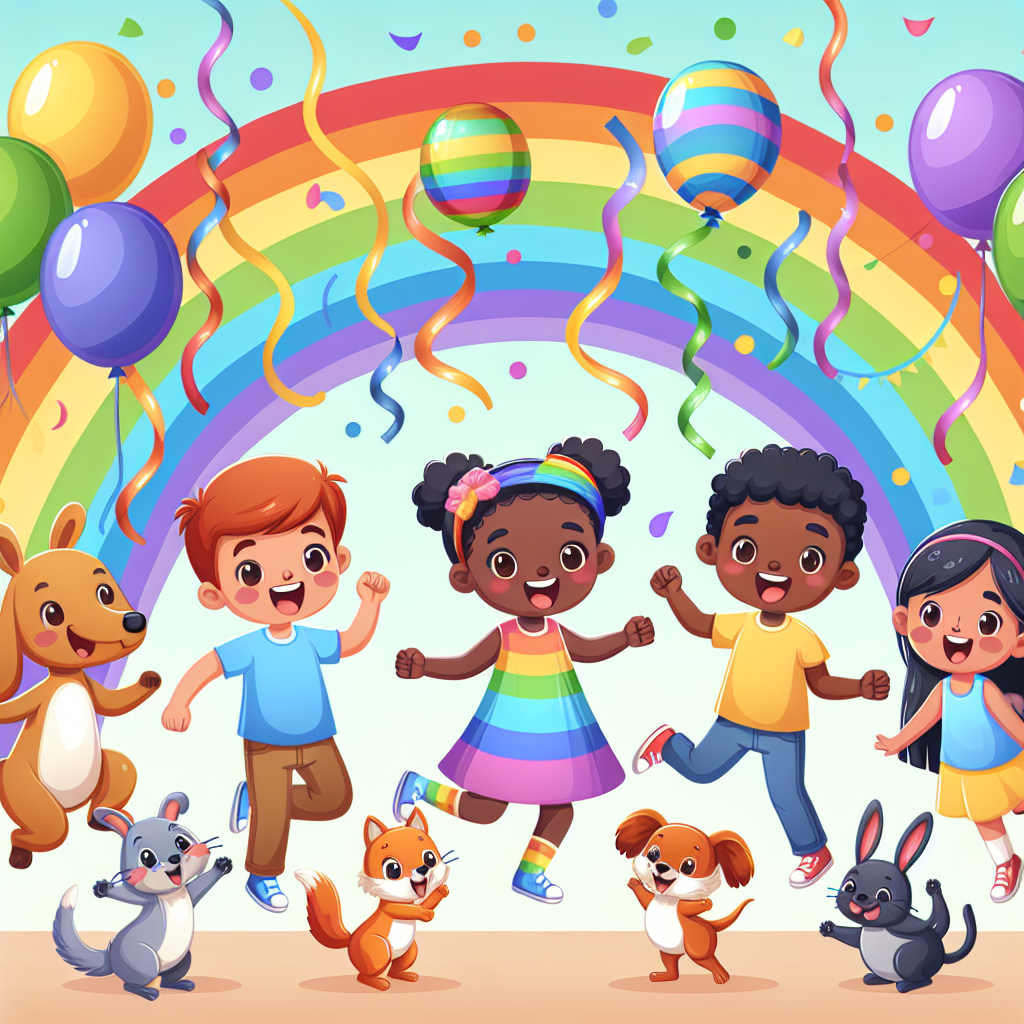 Rainbow Magic Party DIY Paint By Diamonds