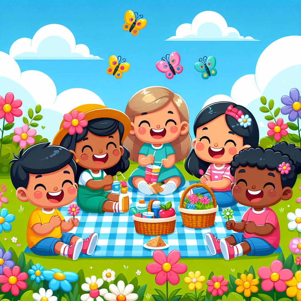 Sunny Day Garden Picnic Paint By Diamonds Art