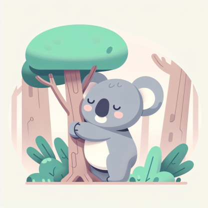 Cuddly Koala Caper Paint By Color