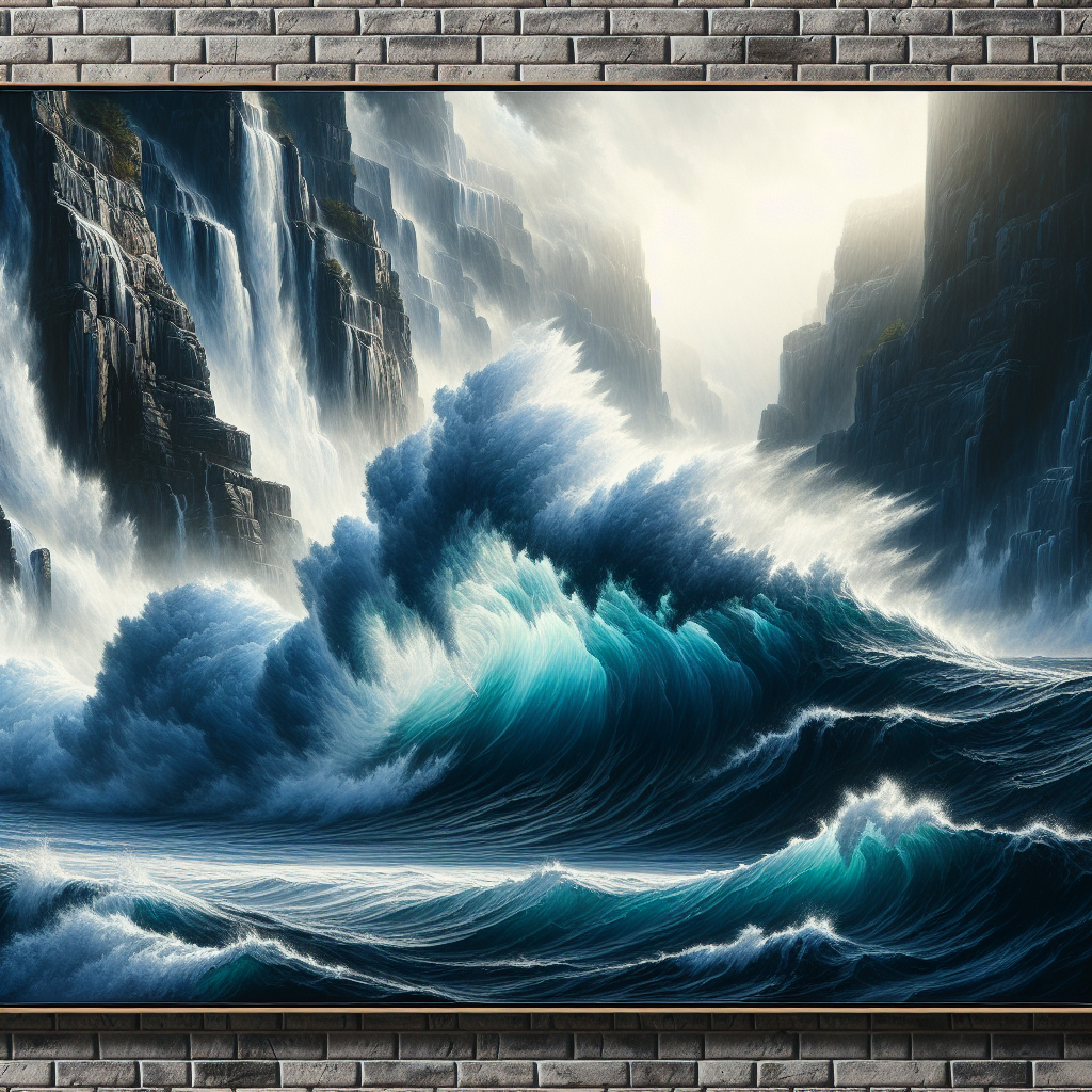 Roaring Ocean Wave Diamond Painting