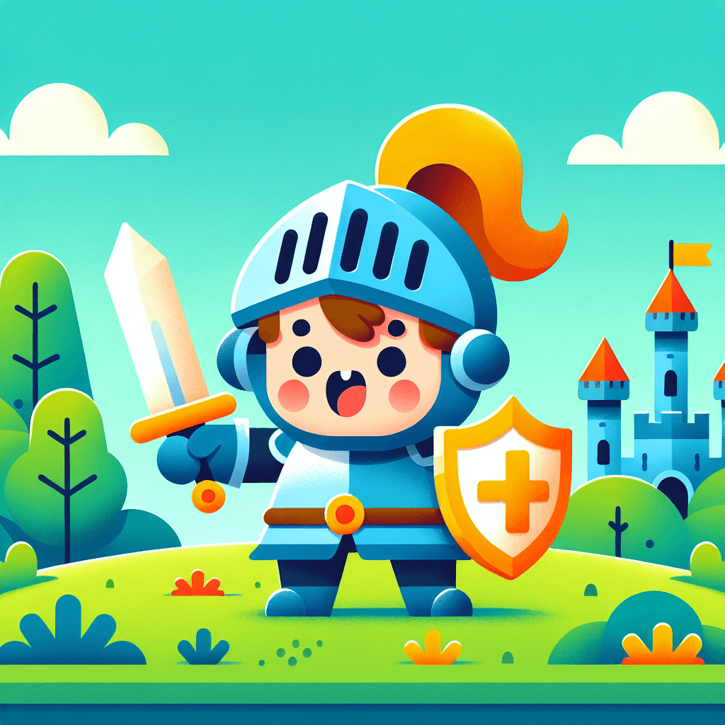 Daring Little Knight Paint By Diamonds Art