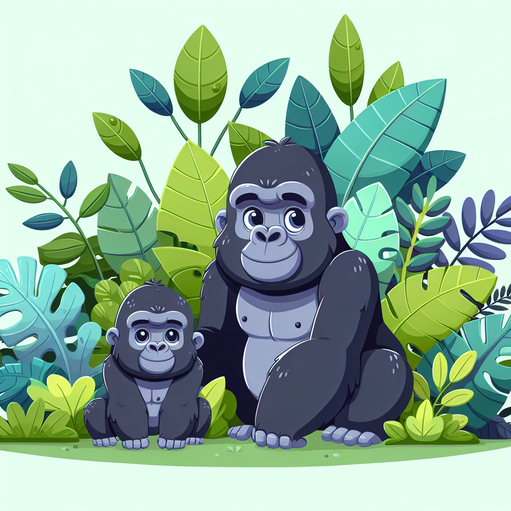 Gentle Giant Gorillas Paint By Diamonds Kits