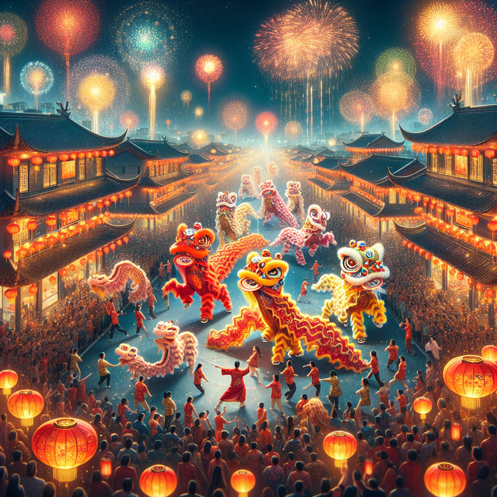 Chinese New Year Celebrations Paint By Diamonds