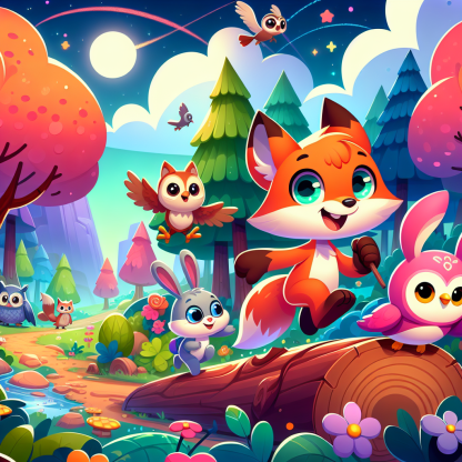 Fantastic Forest Adventure Paint By Diamonds Kits