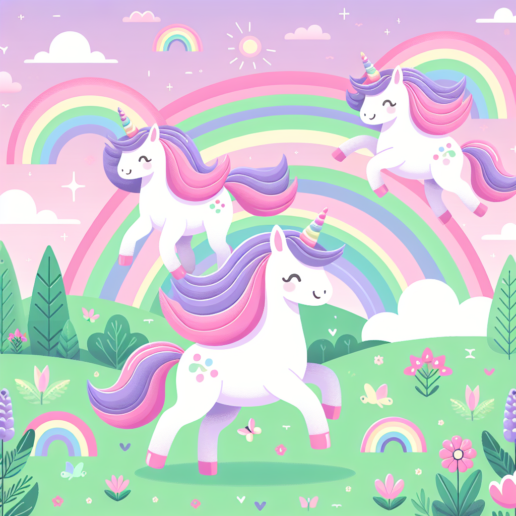 Enchanted Unicorn Meadow Paint By Diamond