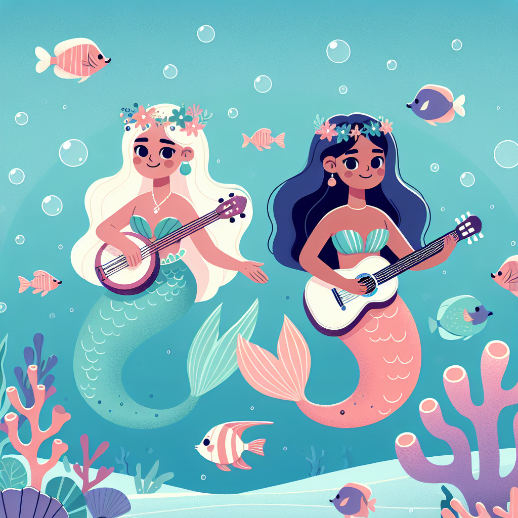 Mermaid's Ocean Melody DIY Paint By Diamonds