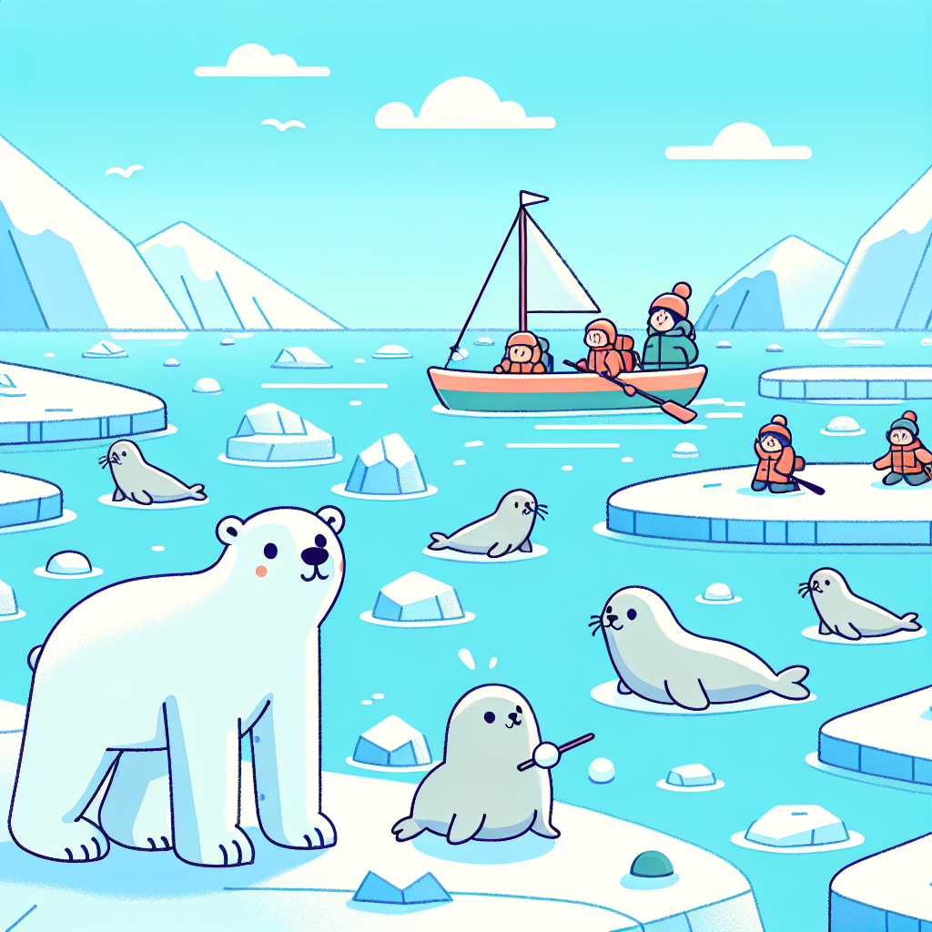 Friendly Arctic Explorers Painting By Diamonds Kit