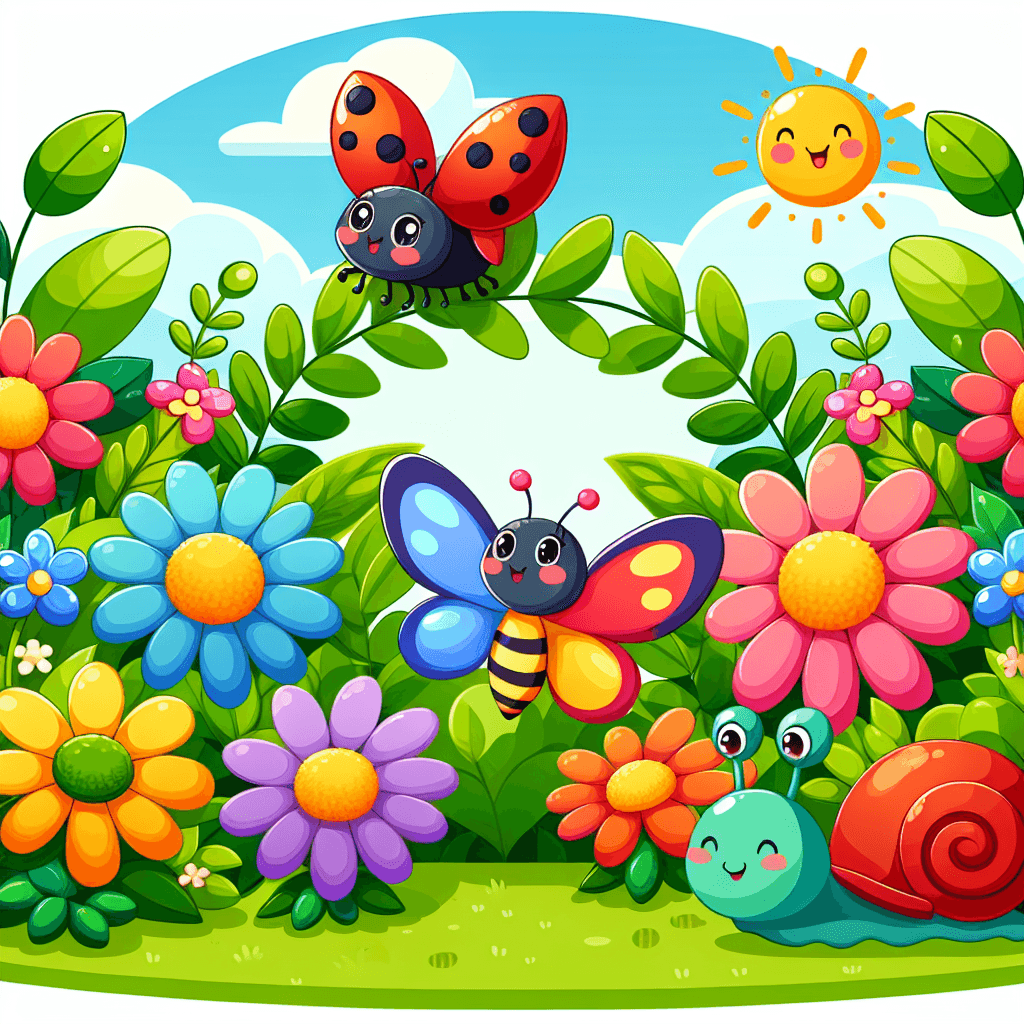 Happy Little Garden Paint By Diamonds Art
