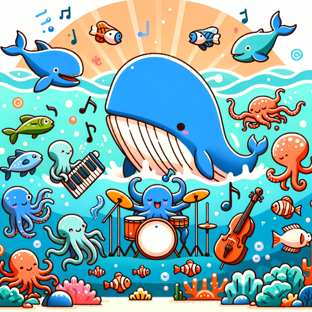 Ocean Orchestra Painting Diamond Kit