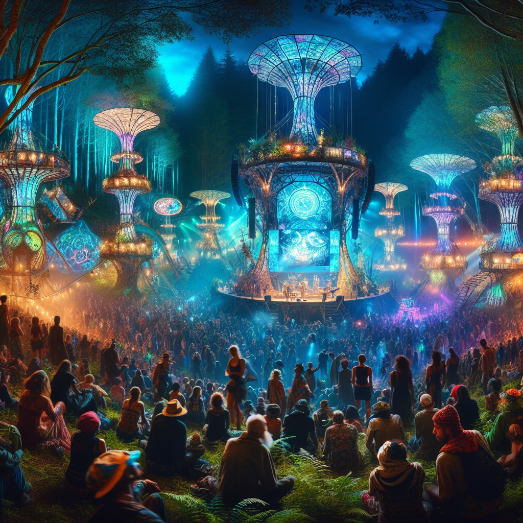 Electric Forest - Rothbury Paint By Diamonds Kits