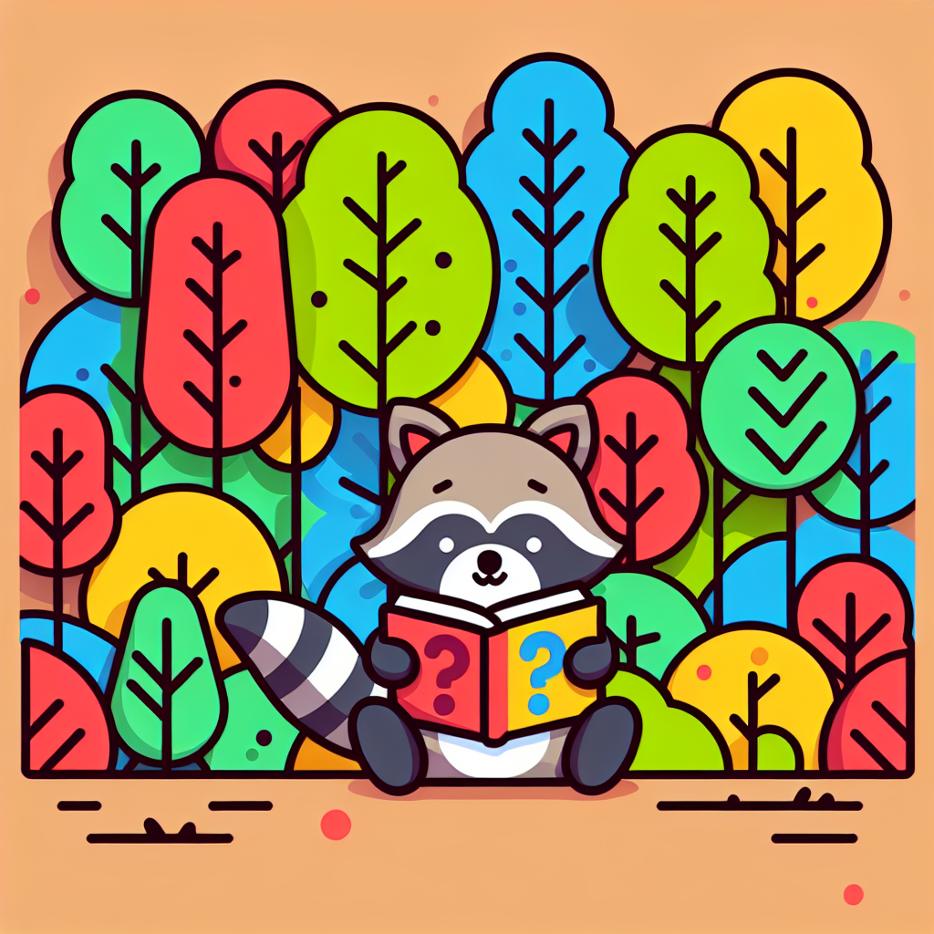 Robust Raccoon Riddles Painting Diamond Kit