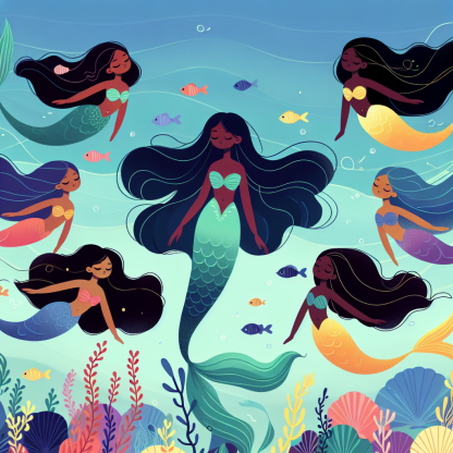 Mermaid Ocean Dreams Painting Diamond Kit