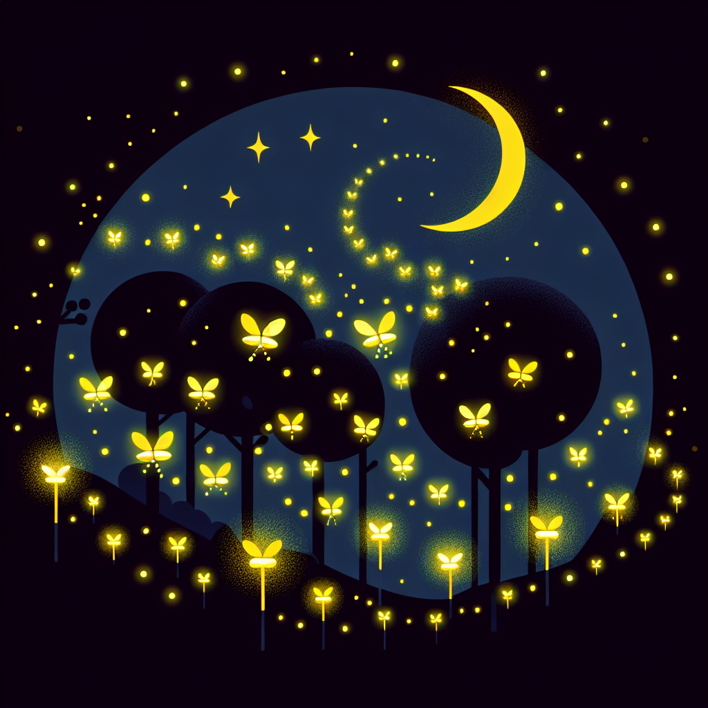 Fantastic Firefly Night Parade DIY Paint By Diamonds