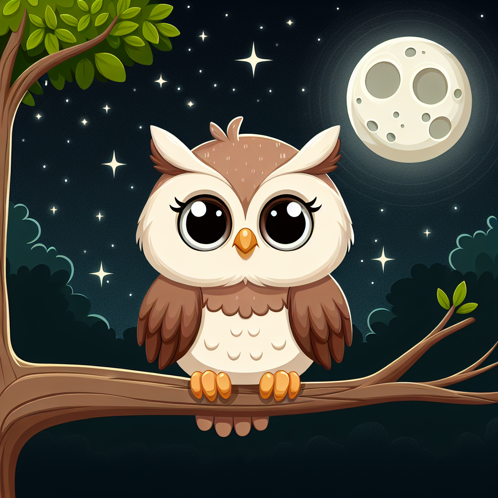 Magical Night Owl Paint By Diamond
