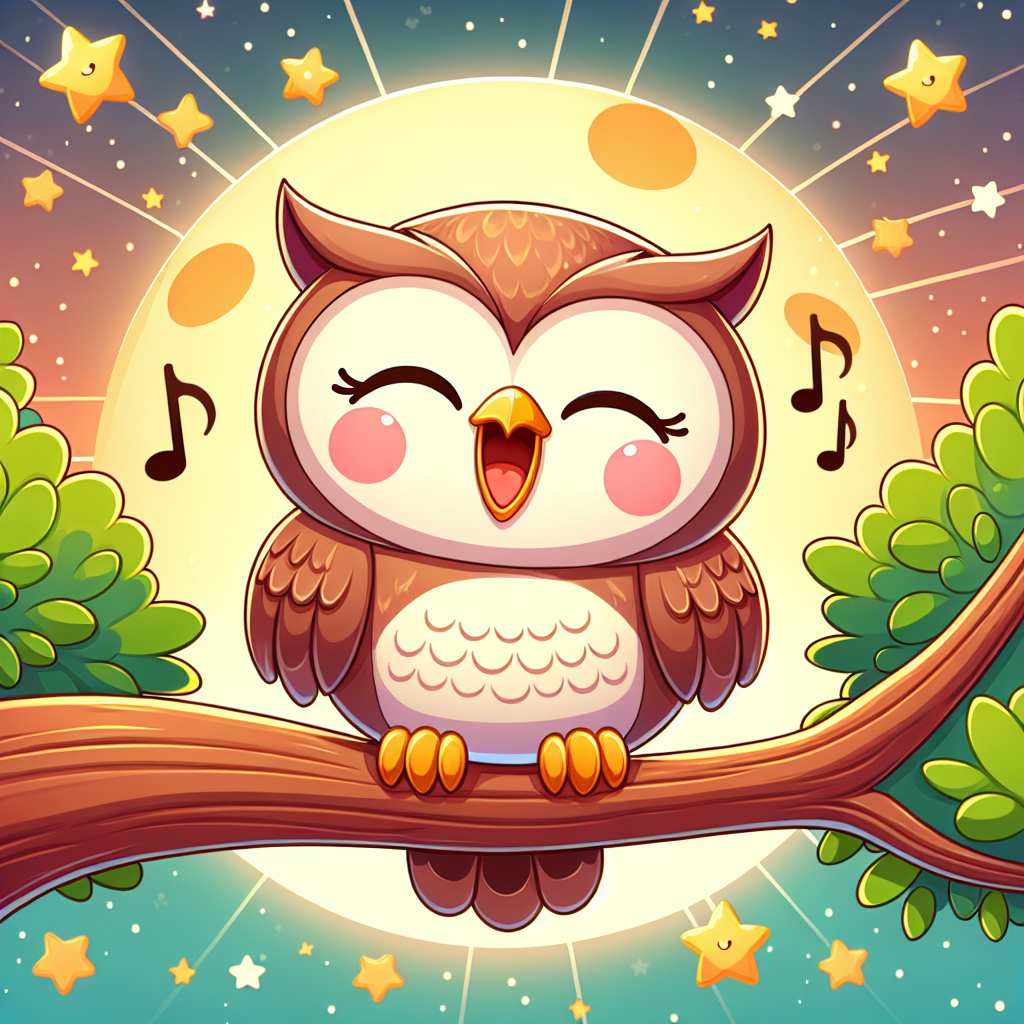 Merry Melody Owl Paint By Diamonds Kits