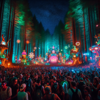 Electric Forest Festival Diamonded Painting Kits