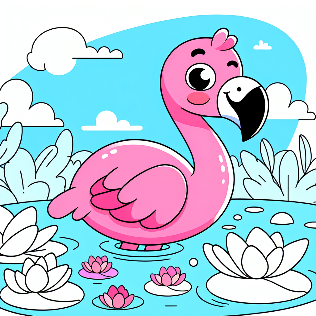 Fancy Flamingo Diamonded Painting Kits