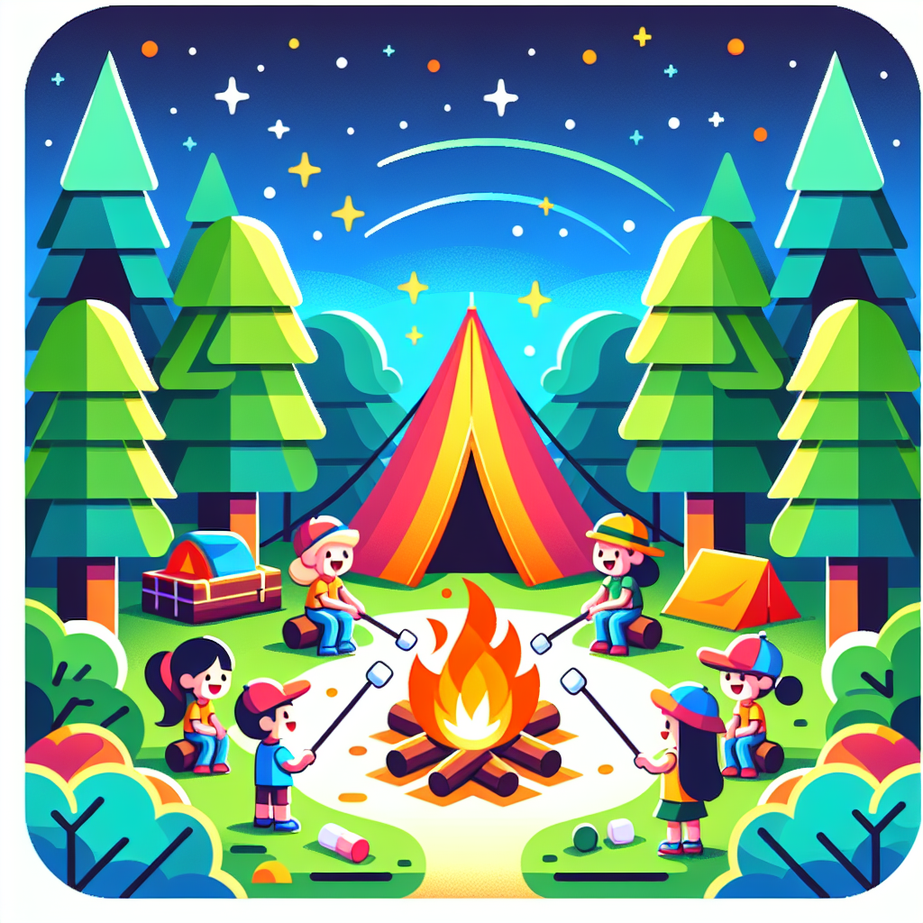 Happy Camper's Campsite Paint By Diamonds