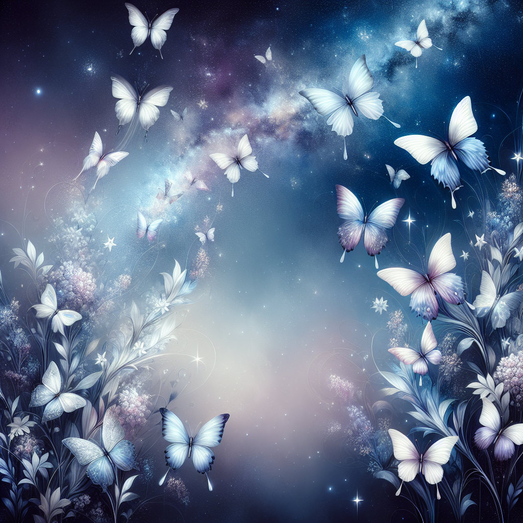 Celestial Butterfly Dance Paint By Diamonds