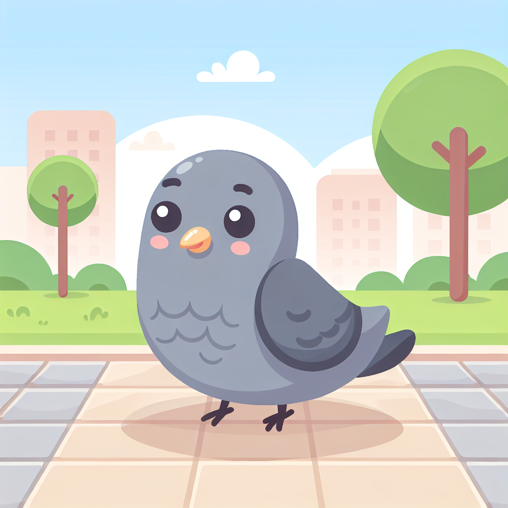 Charming Pigeon Painting By Diamonds Kit