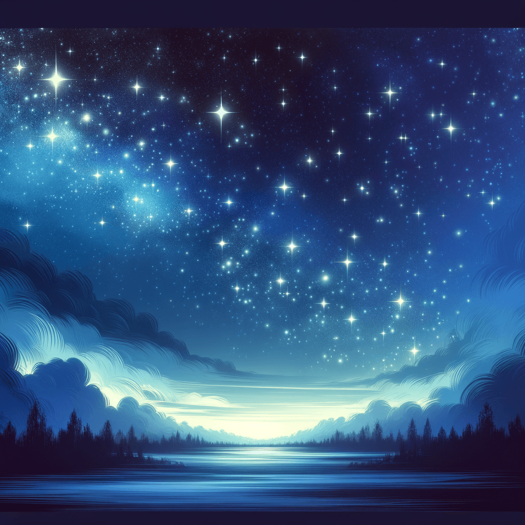 Twinkling Stars Paint By Color