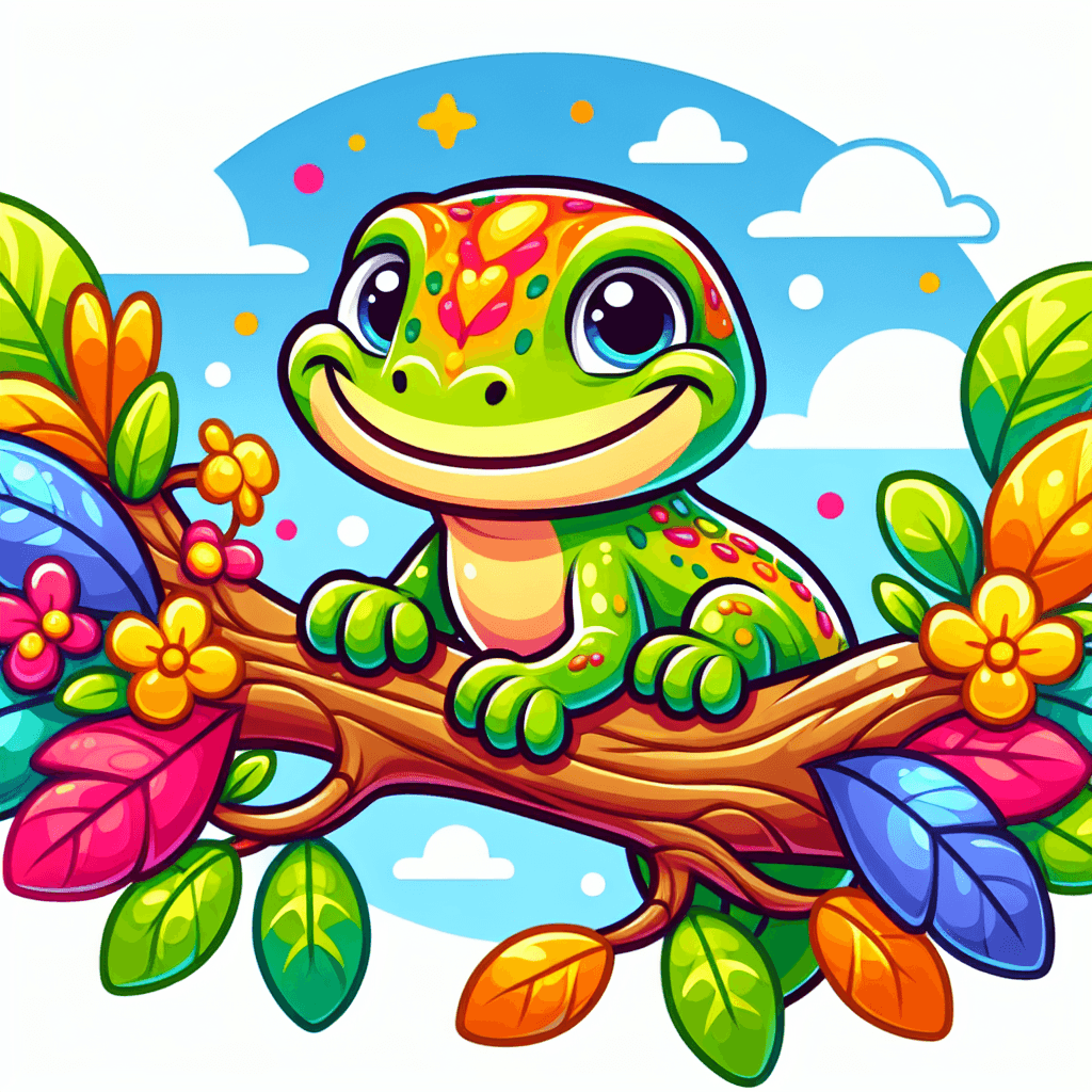 Giggles With Geckos Paint By Color
