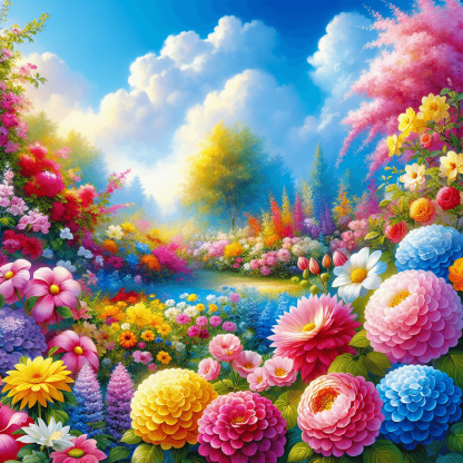 Enchanted Spring Painting Diamond Kit