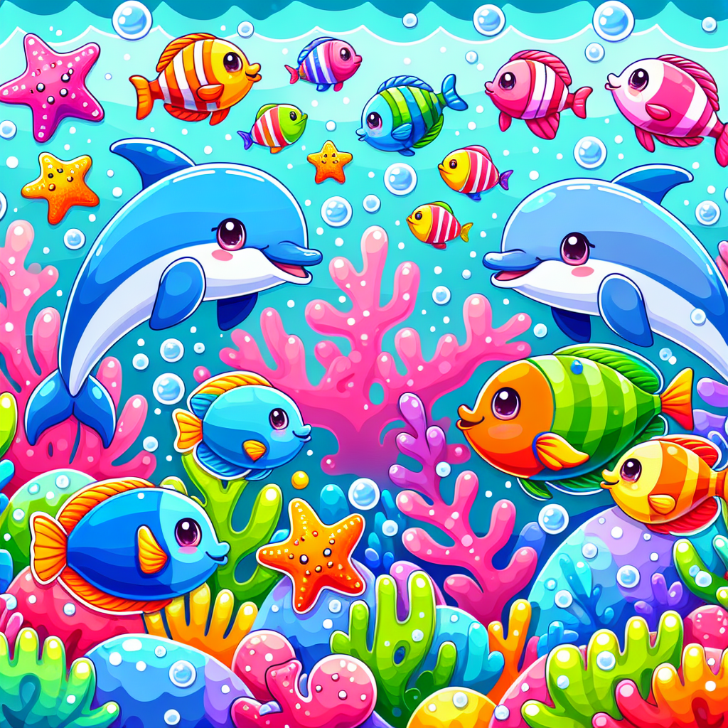 Colorful Ocean Odyssey Paint By Color