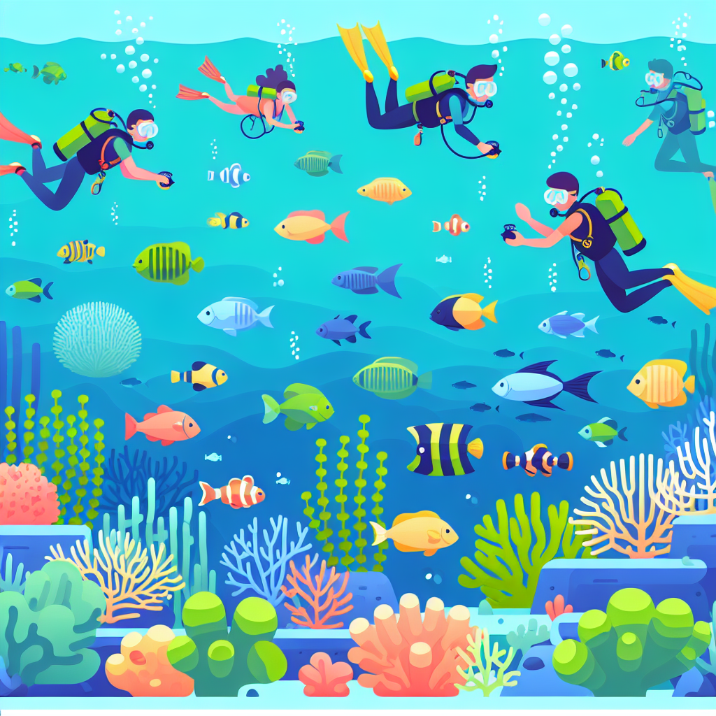 Exploring The Coral Reefs Paint By Diamonds Kits