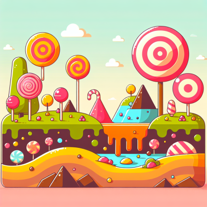 Adventure In Candy Kingdom Painting Diamond Kit
