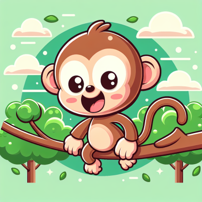Funny Monkey Paint By Diamonds Art