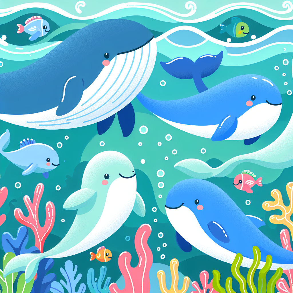 Gentle Giants Of The Ocean Painting Diamond Kit