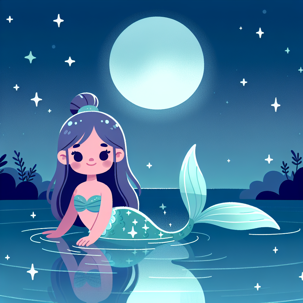 Magical Mermaid's Moonlit Lagoon Paint By Diamonds Art