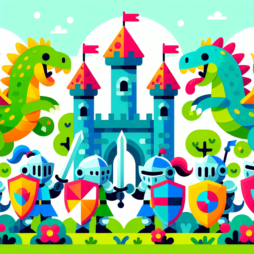 Medieval Knights And Dragons Paint By Diamonds Art
