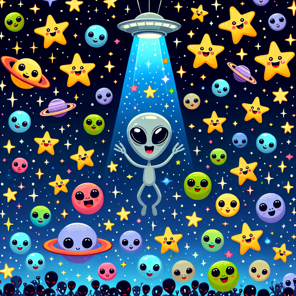 Giggling Galaxy Adventure Diamond Painting