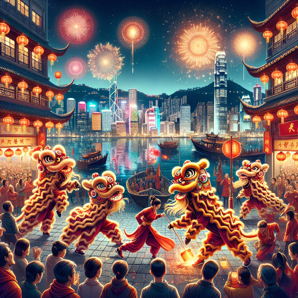 Lunar New Year - Hong Kong Paint By Diamonds