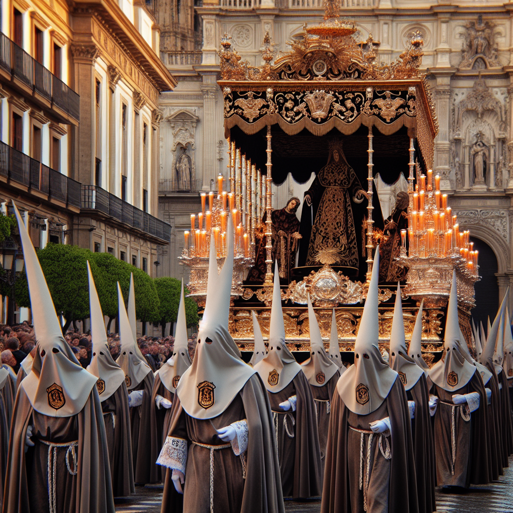 Semana Santa - Seville, Spain Paint By Color