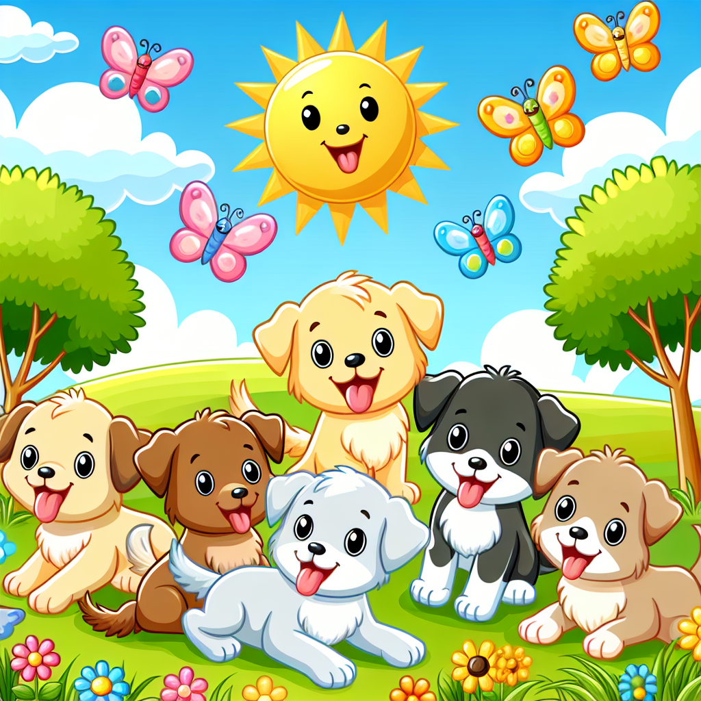 Puppy Playtime Adventure Paint By Diamond
