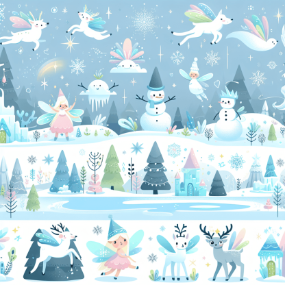 Enchanted Winter Kingdom Diamonded Painting Kits