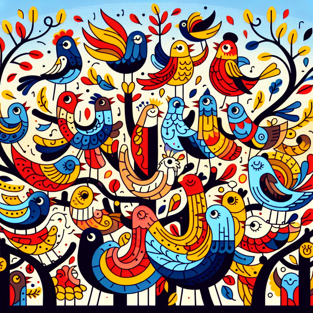 Feathered Flock Fiesta Paint By Diamonds
