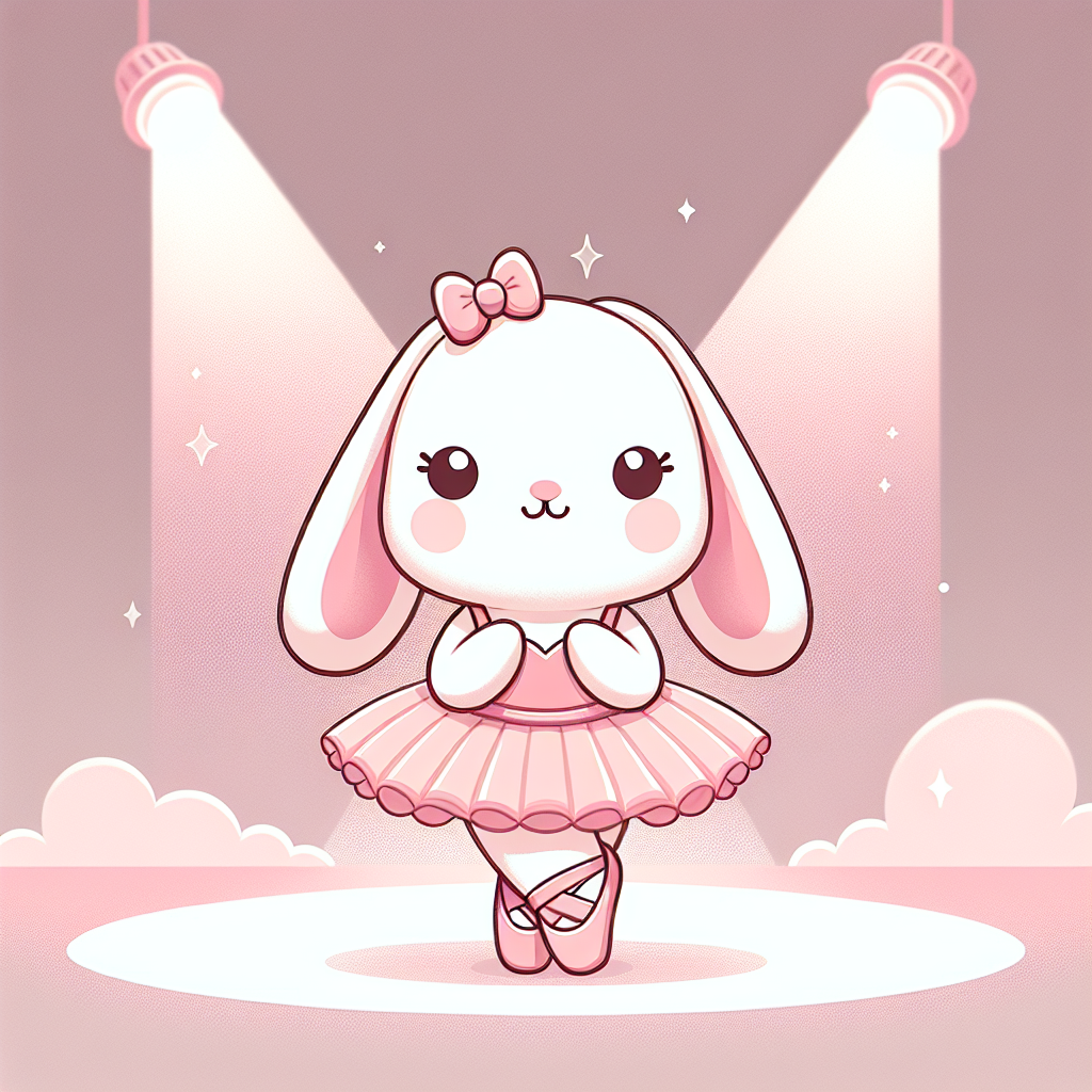 Ballerina Bunny Paint By Diamond