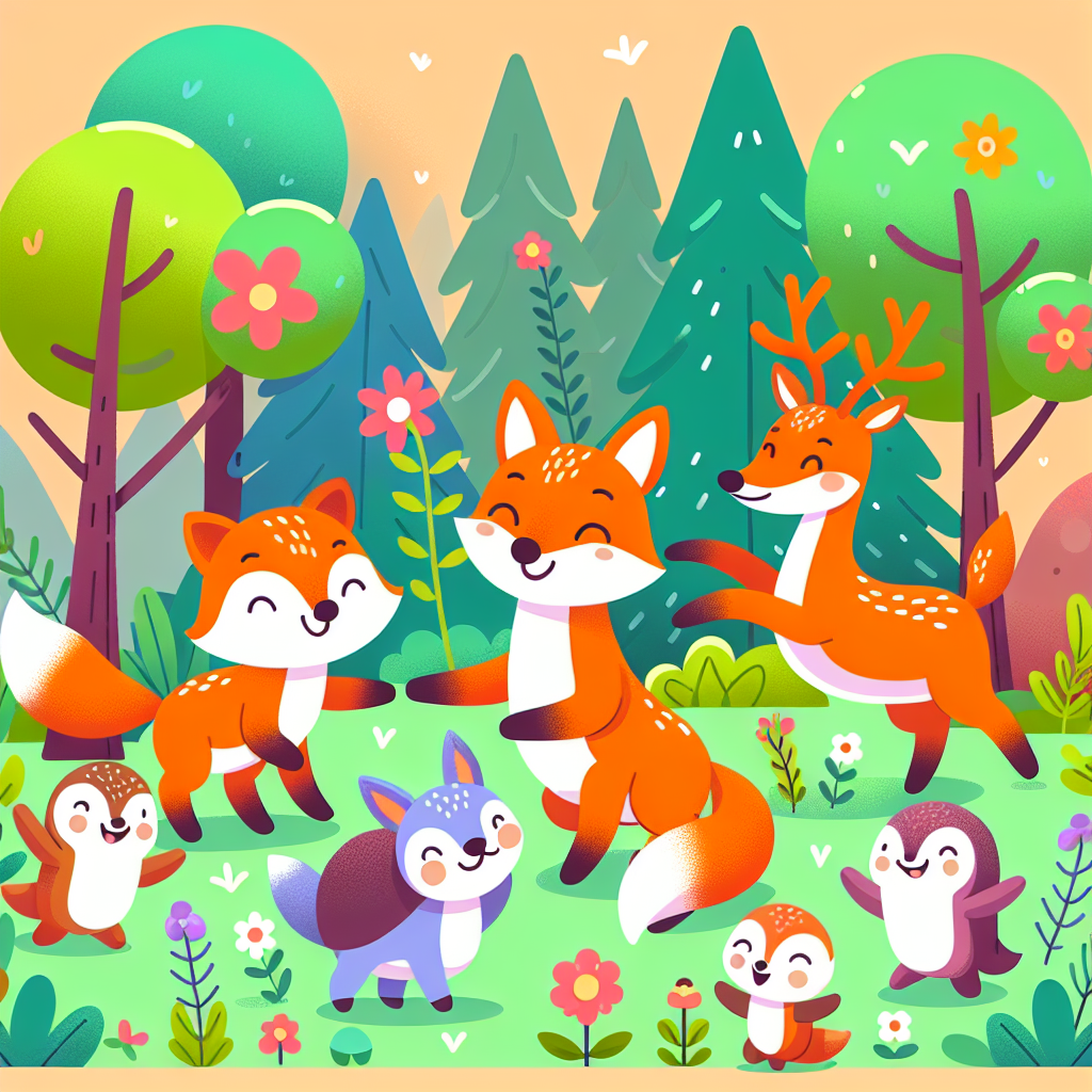 Whimsical Woodland Party Paint By Diamond