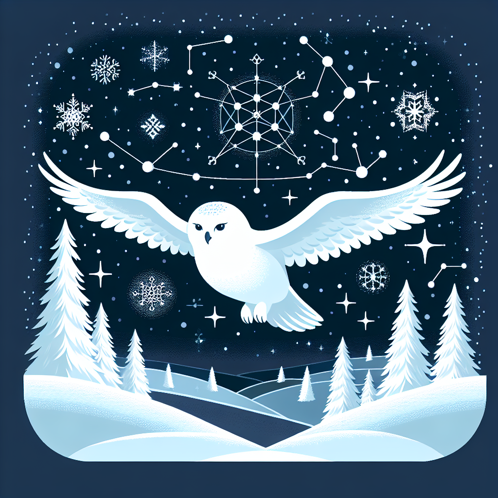 Snowy Owl's Winter Wonder DIY Paint By Diamonds