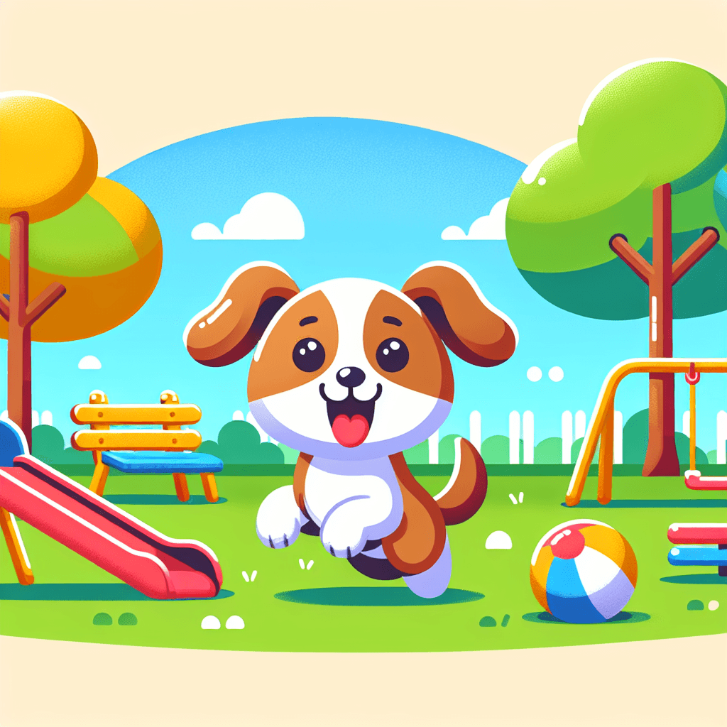 Puppy's Park Adventure Paint By Diamonds