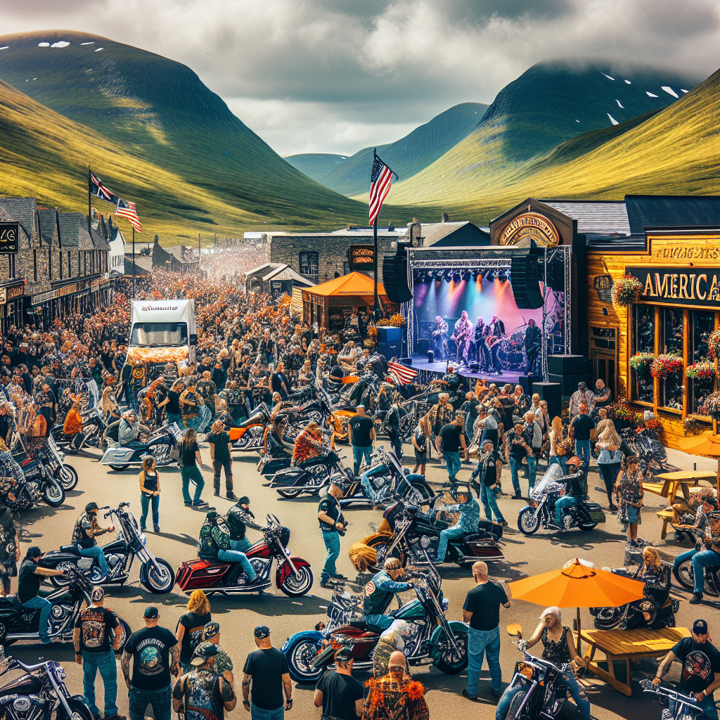 Harley Davidson Rally - United States Paint By Diamonds Kits