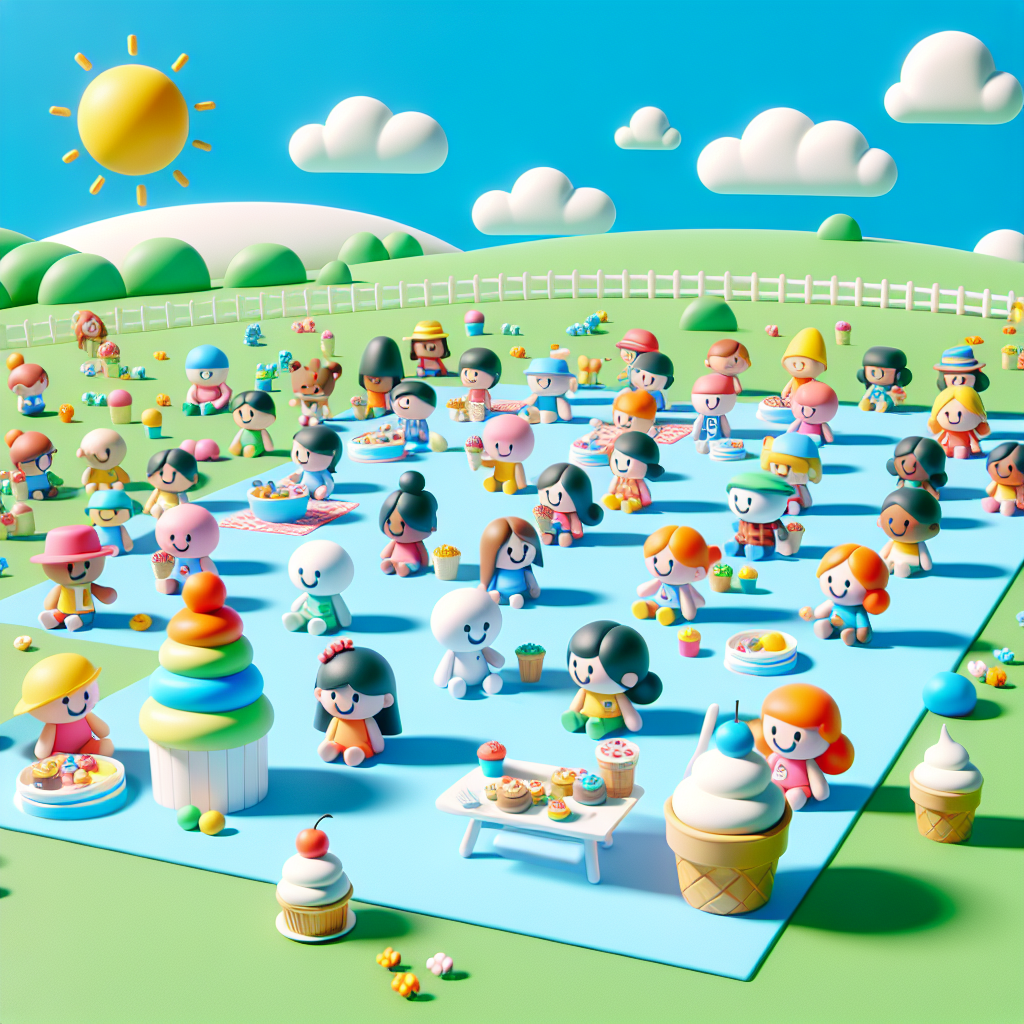 Sweet Treats Picnic Party Painting Diamond Kit