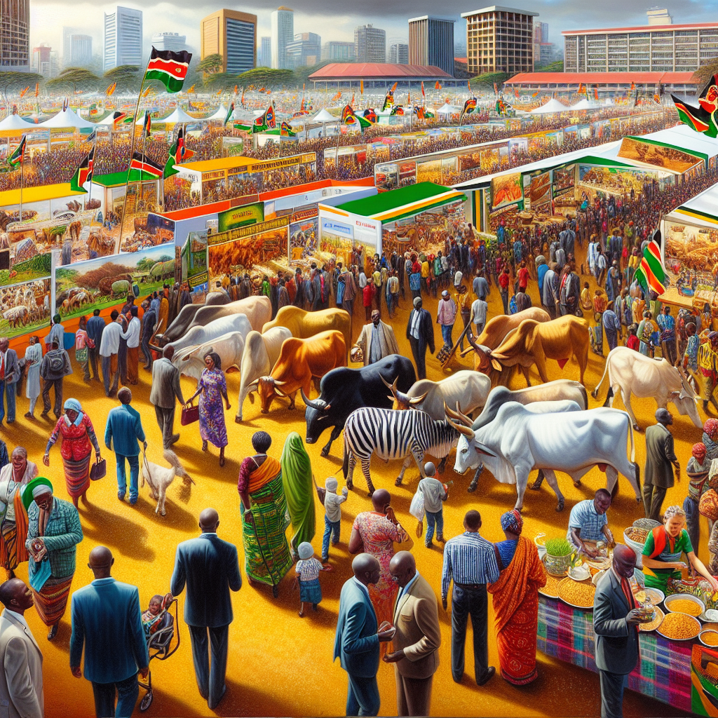 Nairobi International Trade Fair - Nairobi Painting Diamond Kit