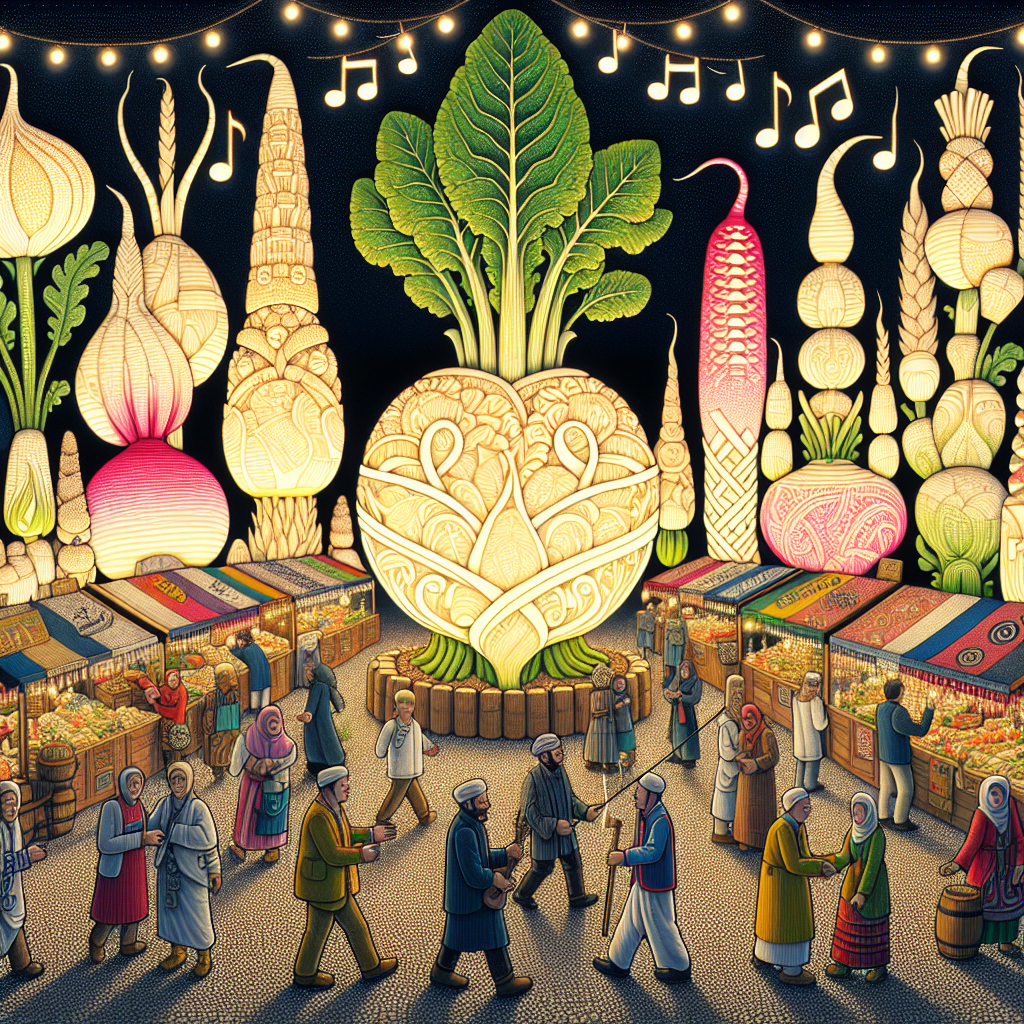 Oaxaca's Night Of The Radishes Paint By Diamonds Kits